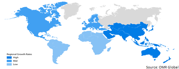 Global Automotive Software Market Growth by Region