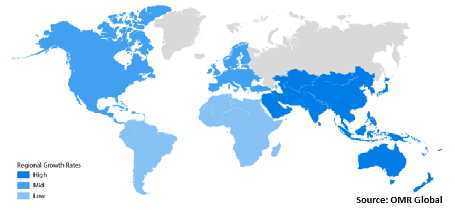 Global Web Content Management   Market Growth, by Region 