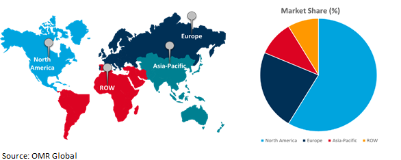 global digital newspapers & magazine market growth, by region