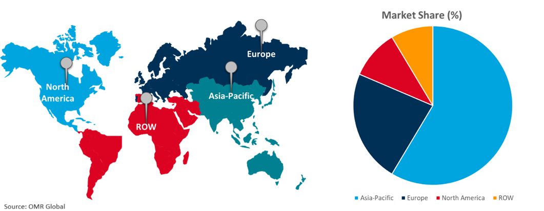 global caustic soda market growth, by region